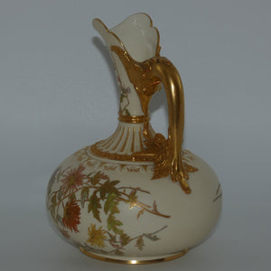 royal-worcester-blush-ivory-hand-painted-bulbous-jug-with-dolphin-handle-larger