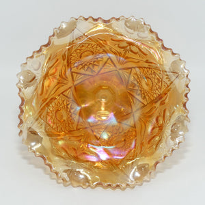 marigold-carnival-glass-fluted-edge-comport-flower-and-star