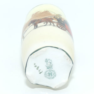 Royal Doulton Coaching Days miniature vase E3804 | #4