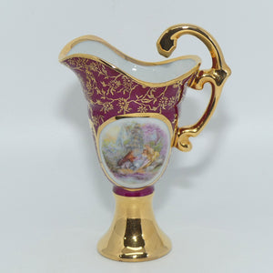 monarch-porcelain-dart-limoges-france-courting-scuttle-rouge-and-gilt