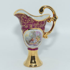 monarch-porcelain-dart-limoges-france-courting-scuttle-rouge-and-gilt
