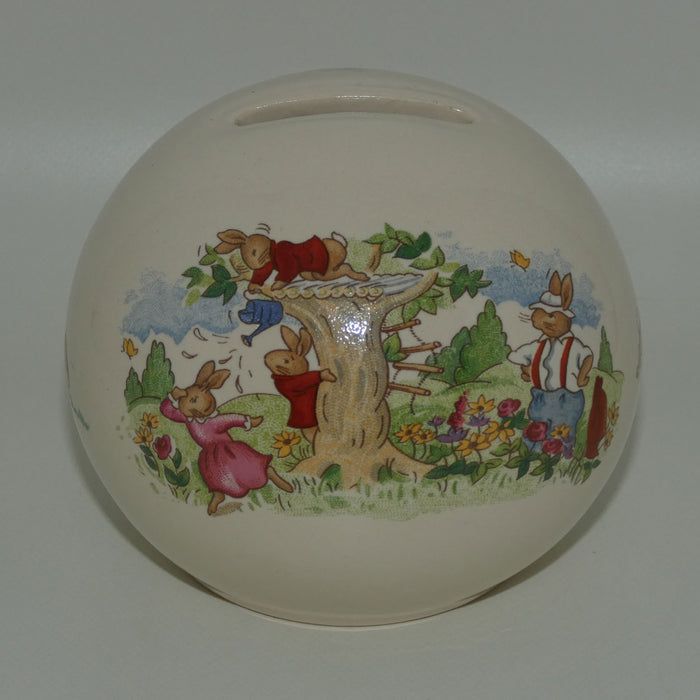 Royal Doulton Bunnykins Money Ball | Playing in Treehouse | Rest Awhile