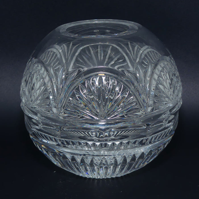 Waterford Crystal Ireland small rose bowl #2 | signed Jim O'Leary 2010