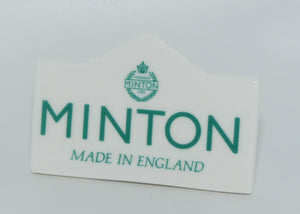 Minton Made in England retailer plaque