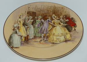 Royal Doulton Sir Roger De Coverley plate D5814 | Dancing with the Widow