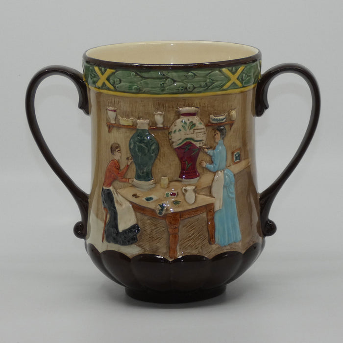 Royal Doulton Pottery in the Past Loving Cup