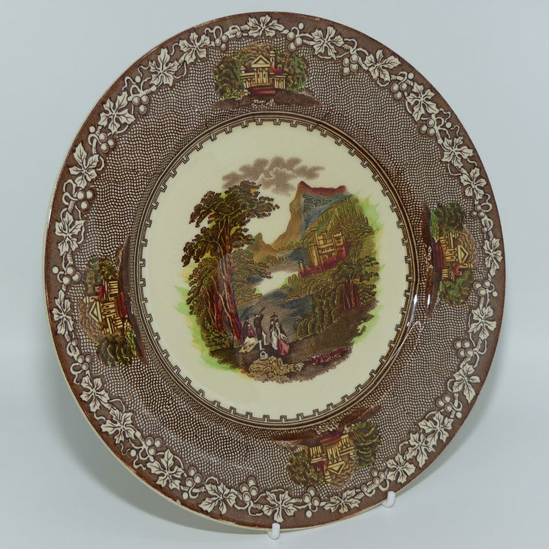 Royal Staffordshire Pottery Jenny Lind 1795 Castle Scene plate