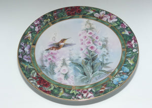 bradex-84-g20-71-4-plate-lena-lius-hummingbird-treasury-the-rufous-hummingbird
