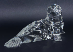 waterford-crystal-ireland-sea-lion-or-seal-paperweight-figure