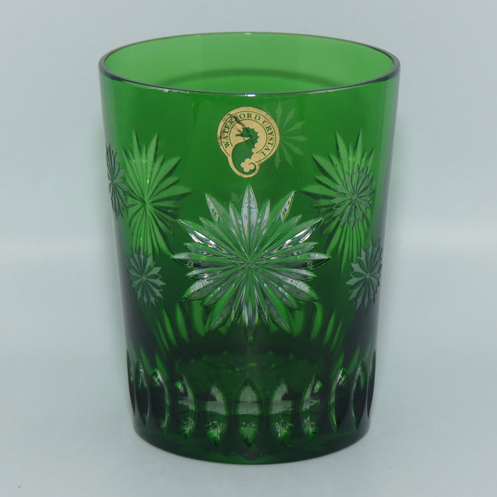 Waterford Snowflake Wishes Limited Edition Emerald tumbler | Boxed