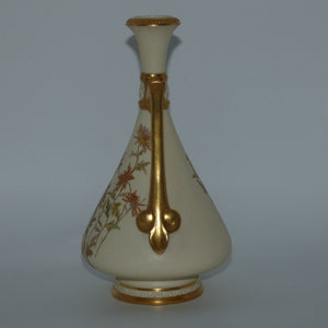royal-worcester-blush-ivory-hand-painted-tall-bulbous-vase-with-vertical-gilt-handles