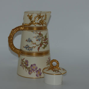 royal-worcester-blush-ivory-hand-painted-tall-lidded-chocolate-pot