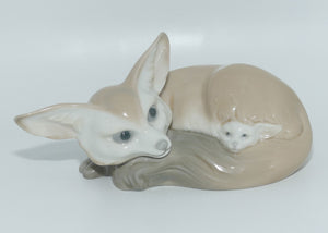 Lladro figure Fox and Cub | #1065