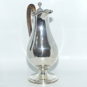 George III Sterling Silver wine jug or hot water jug | London 1797 | Chawner and Eames