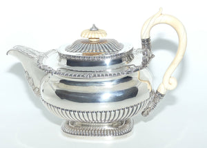 George III Sterling Silver tea service | London 1819 and 1820 | Philip Rundell and William Eaton