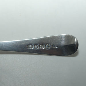 Georgian | Geo IV | Sterling Silver Old English pattern set of 6 spoons | London 1828
