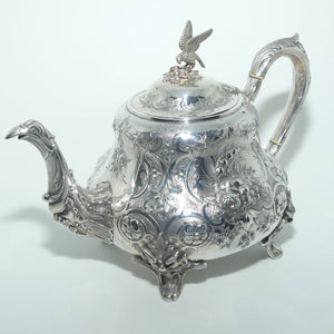 Victorian Sterling Silver 3 piece teaset | Sheffield 1872