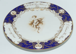 Royal Stafford Bone China plate | HRH Prince William of Wales Birth Commemorative 21st June 1982