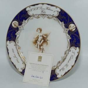 Royal Stafford Bone China plate | HRH Prince William of Wales Birth Commemorative 21st June 1982