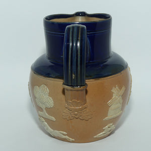 Royal Doulton Harvest Hunting medium round jug | Blue | Shape X2892