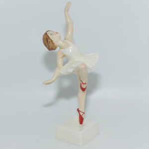 RW3258 Royal Worcester figure Red Shoes 