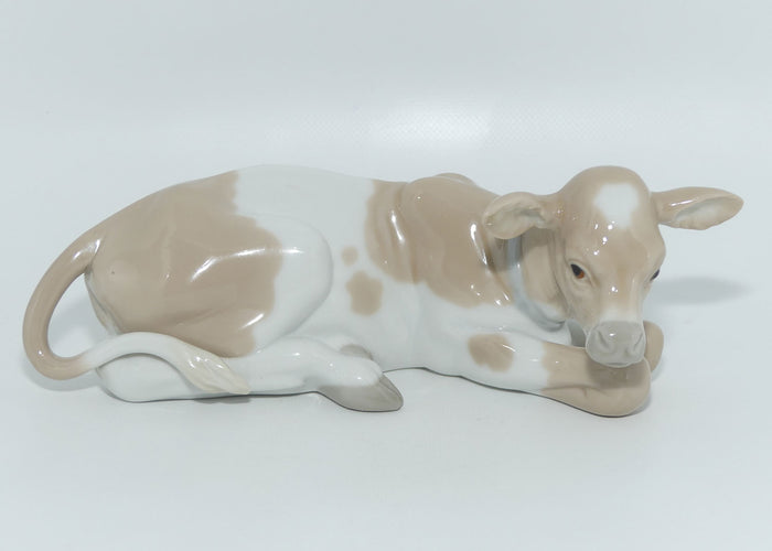 Lladro figure Cow | Resting #4680 | #2
