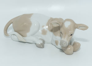 Lladro figure Cow | Resting #4680 