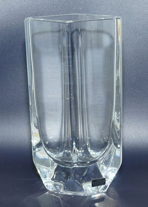 Kosta Crystal Diamond shape vase | 47858 | Sigurd Perrson