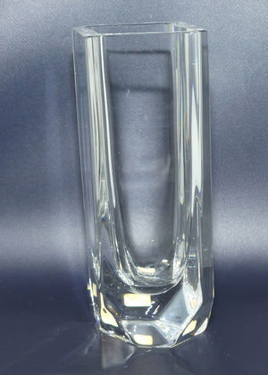 Kosta Crystal Diamond shape vase | 47858 | Sigurd Perrson