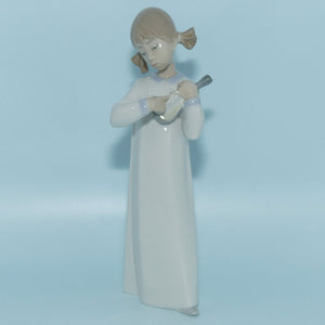 Lladro figure Girl with Guitar | #4871 | boxed #2