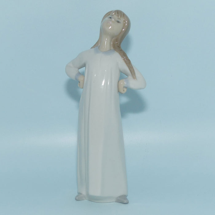 Lladro figure Girl Stretching #4872 | Boxed | #2