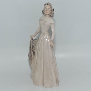 Wedgwood and Co figure #67 Lady holding Dress