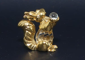 Lencia Austria | Star Collection crystal figure | 66.040 Squirrel | boxed