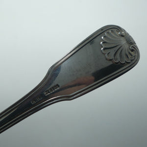 European Silver | 830 | 835 Silver | 4 Fiddle, Thread and Shell pattern forks | 188g