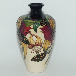 Moorcroft Anna Lily Monarch 72/9 vase (Num Ed)