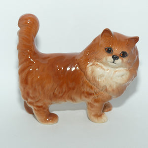 #1898 Beswick Persian Cat | Tail Erect | Ginger