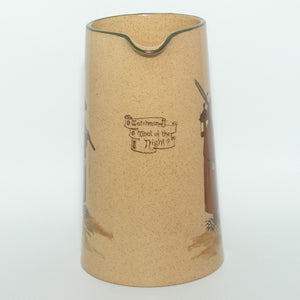 Royal Doulton Nightwatchman jug | Breda shape | Whieldon Glaze | D1460