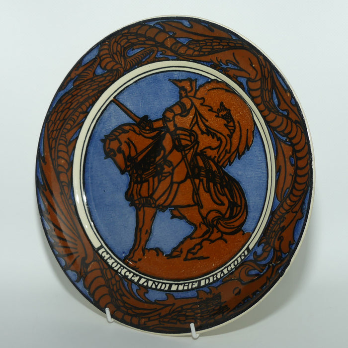 Royal Doulton Saint George | St George and the Dragon plate D5110