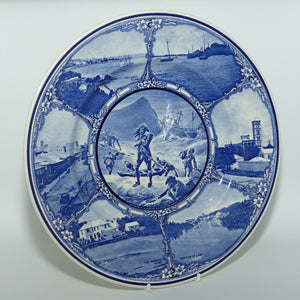Royal Doulton Bermuda | Blue and White plate D6342