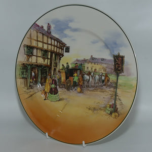 Royal Doulton Old English Coaching Scenes plate | 26cm | D6393