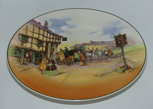 Royal Doulton Old English Coaching Scenes plate | 26cm | D6393