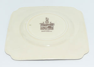Royal Doulton Old English Coaching Scenes sandwich plate D6393