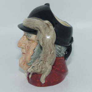 D6538 Royal Doulton small character jug Gone Away | smoothed