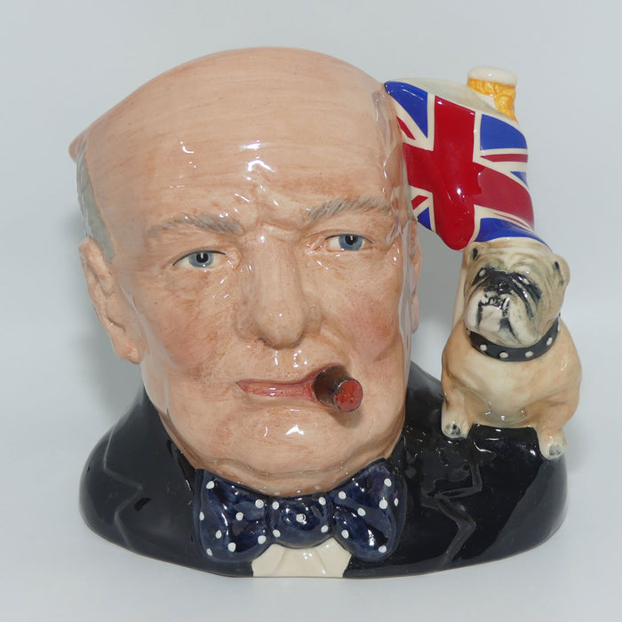 D6907 Royal Doulton large character jug Winston Churchill | CJY 1992 | #3