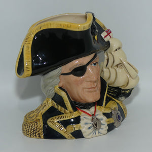 D6932 Royal Doulton large character jug Vice-Admiral Lord Nelson | + Certificate