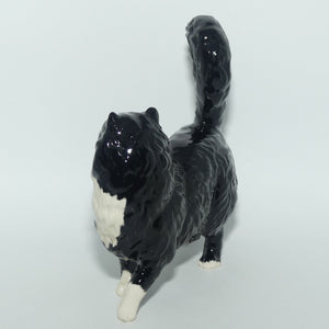DA148 Royal Doulton Cat | Walking | Primarily Black with White