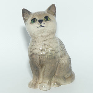 DA128 Royal Doulton Persian Kitten | Style Two | Grey