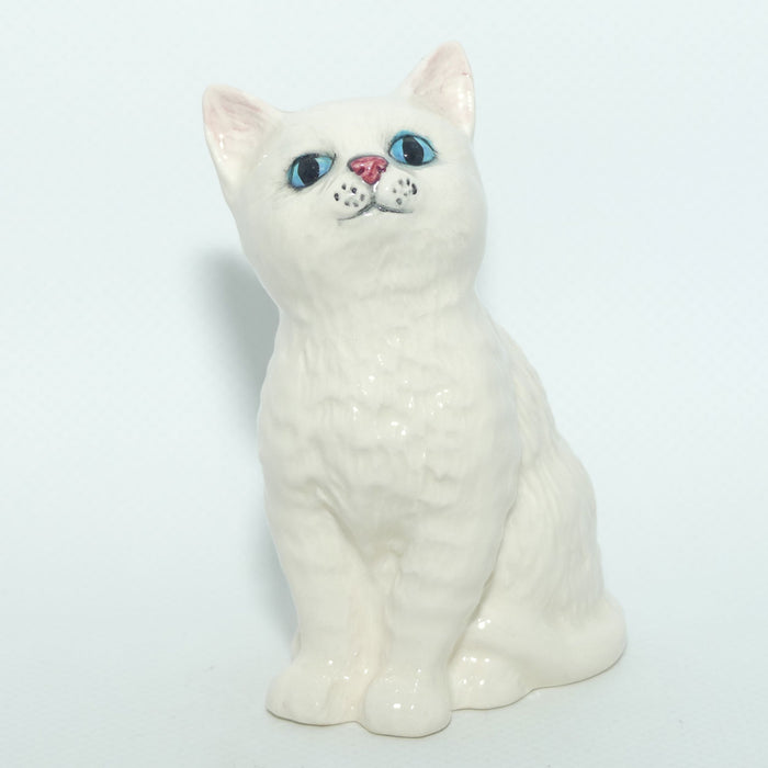 DA128 Royal Doulton Persian Kitten | Style Two | White
