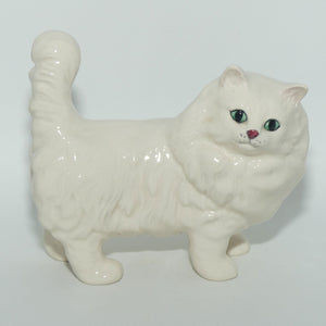 DA132 Royal Doulton Persian Cat | Standing | White