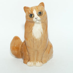 DA194 Royal Doulton Cat | Seated | Light Ginger